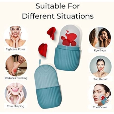 Picture of Face Roller, Beauty Facial Massage Ice Roller 