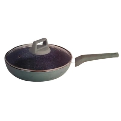 Picture of 24CM Kiam Frypan With Glass Lid CERAMIC Multicolor