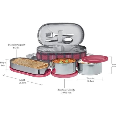 Picture of Milton CORPORATE LUNCH BOX Lunch Box Multicolor