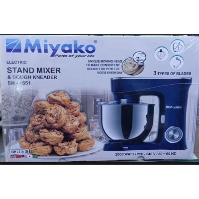 Picture of 7 Liter Miyako Stand Mixer 2000W SM-1551 Multicolor