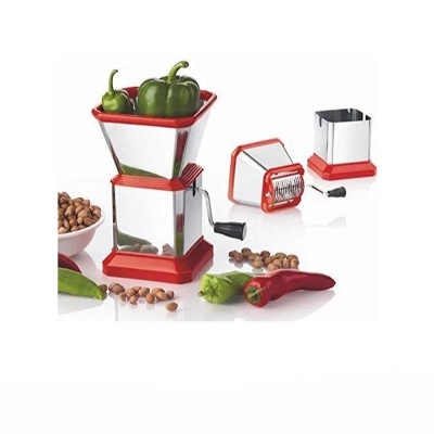 Picture of Stainless Steel Onion, Chilly, Dry Fruit and Vegetable Cutter Chopper Multicolor