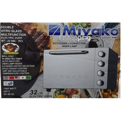 Picture of Miyako 32 Liter Convection Electric Oven MT-32DBL 