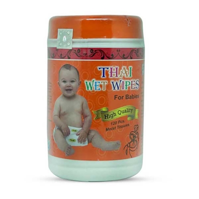 Picture of Thai Wet Wipes For baby 120 PCS (MEDIUM) Multicolor