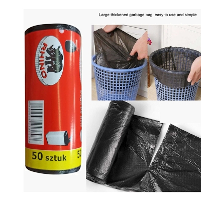 Picture of Garbage bag roll 50 pieces - Dustbin Multicolor