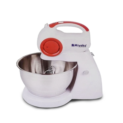 Picture of 400 Watts Miyako Egg Beater 4 Liter With SS Bowl MF-216 Multicolor