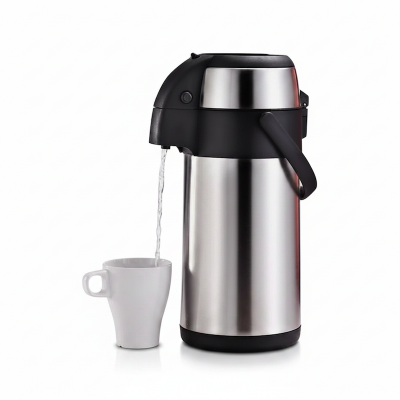 Picture of Full Stainless Steel Inside and Outside Flask 5 Liter For Tea And Coffee , For Home, Shop Or Office Use Multicolor