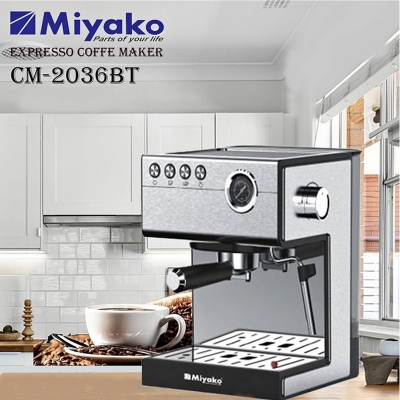 Picture of Miyako Espresso Coffee Maker CM-2036 BT - Coffee Maker Multicolor