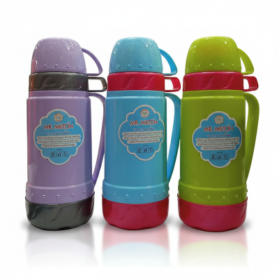 Picture of Mr. Milton Mixed Color Vacuum Flask 1 Liter (Hot & Cold) Multicolor