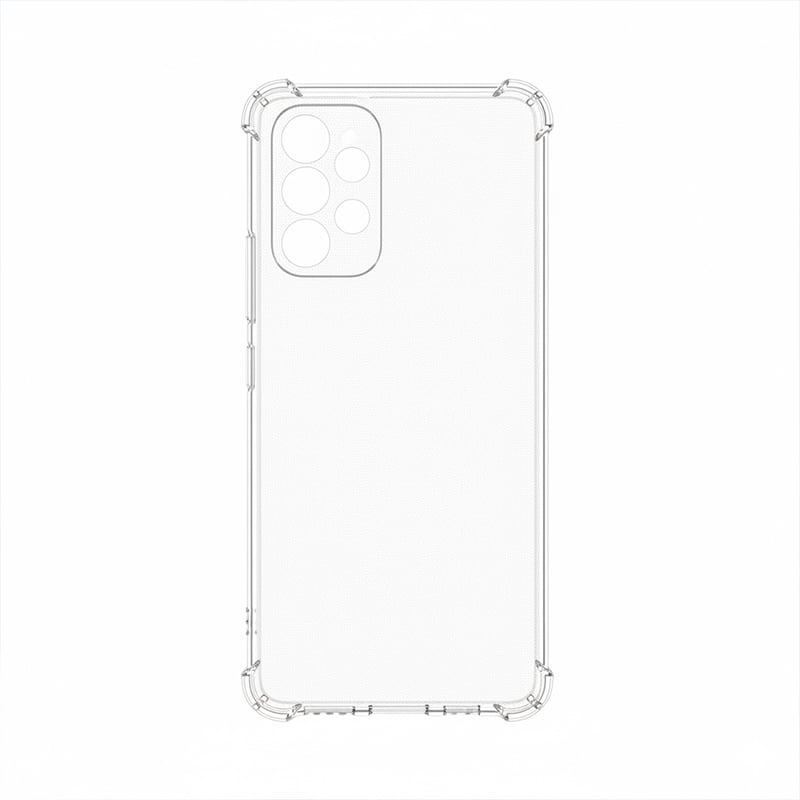 Picture of Transparent Tpu Fine Hole Four Corner Anti Fall Mobile Phone Case for Samsung A06 / A17 5G / F17 5G / M17 / A23 / A24 / A25 4G / A26 5G / A52 5G / A55 5G / A56 5G / A73 5G