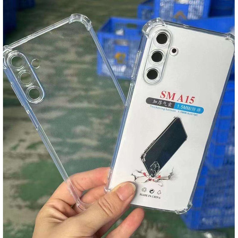 Picture of Transparent Shockproof Mobile Cover for Infinix Hot 9 Play / Hot 10 Play / Hot 11 Play /Hot 11S/ Hot 60 Pro 4G / Smart 7 / Smart 7 HD / Smart 10 / X680 – 1.5MM TPU Anti Fall Clear Back Case