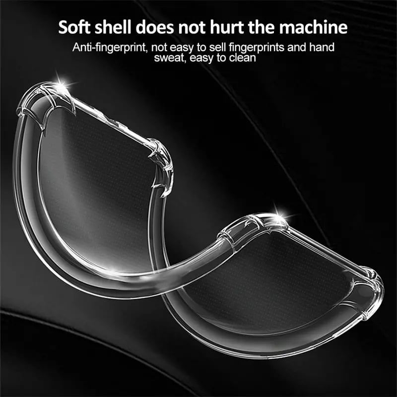 Picture of TPU Clear Soft Transparent Anti-Yellow Back Cover for Vivo Y400 4G / 5G | Slim Shockproof Protective Phone Case