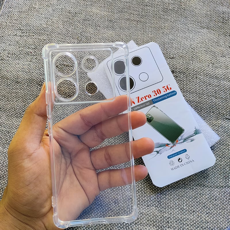 Picture of For Realme Note 70 4G / Realme Note 70T 4G Transparent Shockproof Back Cover 1.5MM Air Cushion Soft TPU Clear Case