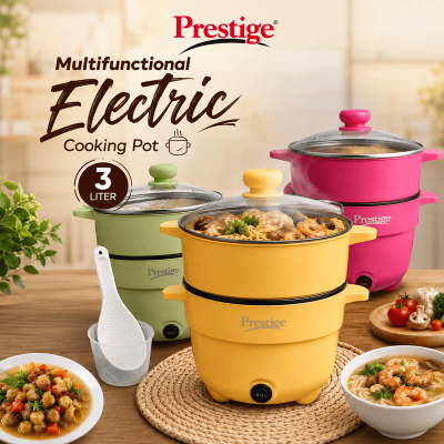 Picture of Prestige Multifunctional Electric Cooking Pot 3 Liter