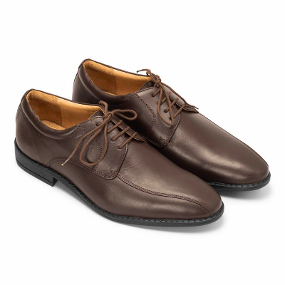 Picture of Mens Brown leather Formal shoes colletion by Mark