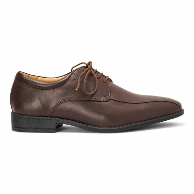 Picture of Mens Brown leather Formal shoes colletion by Mark