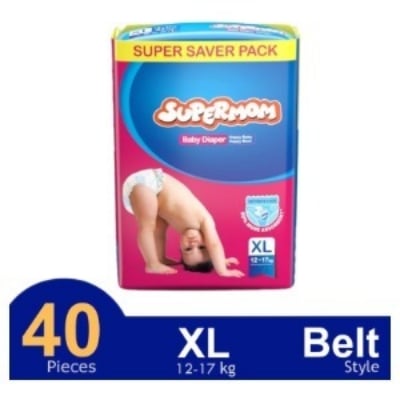 Picture of Supermom Baby Belt Diaper XL Size (12-17 kg) 40pcs