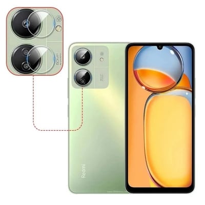 Picture of For Redmi Camera Lens Protector Tempered Glass for Redmi 12 4G / Redmi 13 4G / Redmi 13C 4G / Redmi 15 5G / Redmi 15C 5G / Redmi Turbo 4 Lens Film HD Clear Anti Scratch Protection