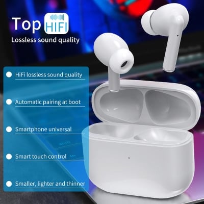 Picture of Air Pro 2nd Gen Earphone  Wireless Factory Original TWS Gen 2 Music USB-C Connect In-Ear Stereo Headset