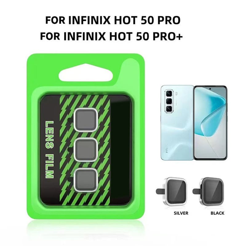 Picture of With Packing Box Phone Camera Lens Film for INFINIX HOT 50 / Hot 50i / Hot 50 Pro / Hot 50 Pro Plus / Hot 60 / Hot 60i / Hot 60 Pro / Hot 60 Pro Plus / Smart 8 / Smart 9 Easy Install Camera Lens Glass ProtectorAnti Scratch Lens Film