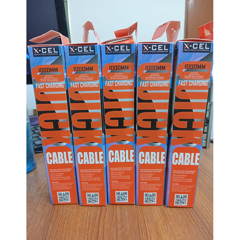 Picture of X-CEL 1000mm Type-C Fast Charging Data Cable | High Speed USB Charging Cable for Android Smartphones | Durable Strong Build | Quick Charge Support | Fast Sync & Data Transfer Cable for All Type-C Devices