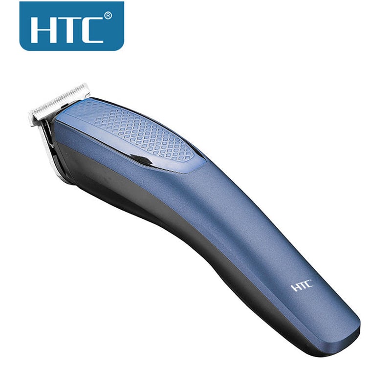 Picture of HTC AT-1210 Professional Hair & Beard Trimmer for Men – T-Blade, USB Rechargeable, Low Noise, Adjustable Combs (1mm/3mm/5mm/7mm)