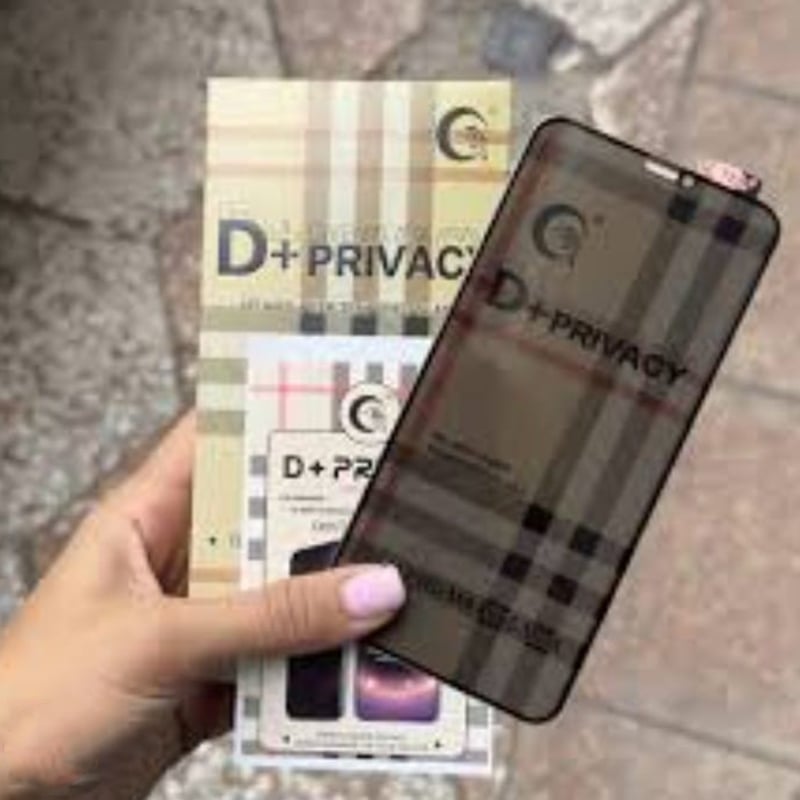 Picture of G-Tel D+ Privacy ESD Anti-Static Tempered Glass for iPhone 13 Pro Max– 28° Anti-Peep HD Privacy Screen Protector | Anti-Static Smooth Touch, Premium Full Glue Tempered Glass | Anti-Spy Protection for All iPhone Models | High Durability & Scratch Resistant