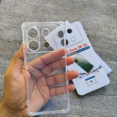 Picture of For Realme Note 70 4G / Realme Note 70T 4G Transparent Shockproof Back Cover 1.5MM Air Cushion Soft TPU Clear Case