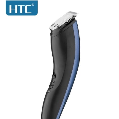 Picture of HTC AT-1210 Professional Hair & Beard Trimmer for Men – T-Blade, USB Rechargeable, Low Noise, Adjustable Combs (1mm/3mm/5mm/7mm)