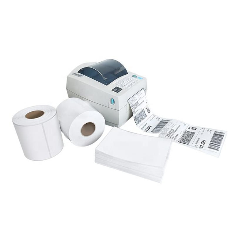 Picture of 75mm x 100mm (3"x4") Thermal Label Sticker Roll – Direct Thermal Shipping Label, Strong Adhesive, Waterproof, Oil-Proof Barcode Sticker for Courier, Daraz, eCommerce & POS Printer