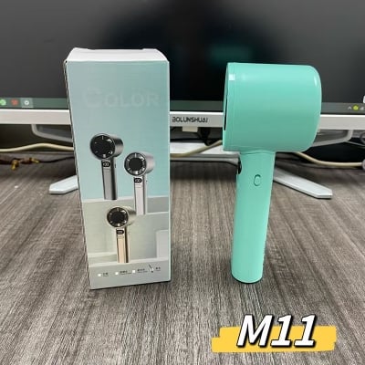 Picture of M11 Handheld Desktop Fan 120-Speed High-Speed Stepless Speed Control ABS USB Turbo Violent