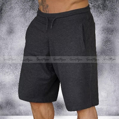Picture of Charcoal Color Cotton Short Pant For Men(Grey,Int:30)