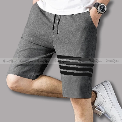 Picture of Dark Gray Color Trendy Short Pant For Men(Dark Grey,Int:34)