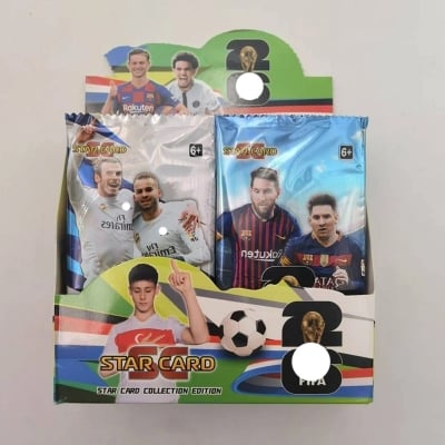 Picture of Football Star Card Game TCG -   Stars Trading Card Game 32 Cards in 4 Packs