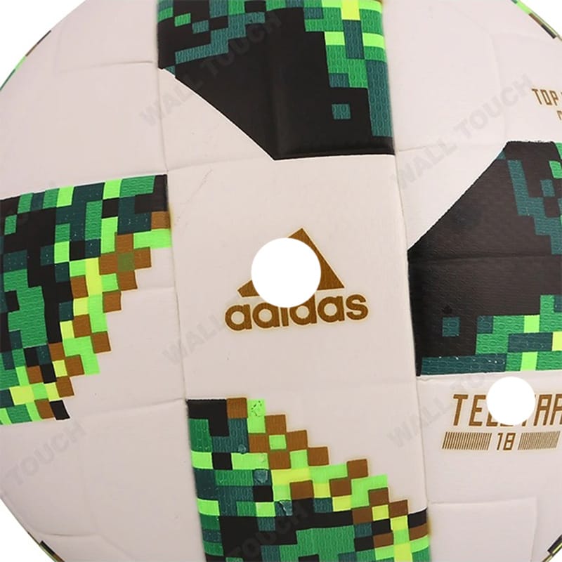 Picture of   World Cup 2018 Telstar Top Non Stitched Football Green & White; Material: TPU