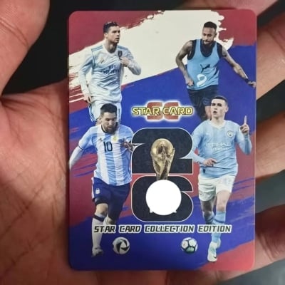 Picture of Football Star Card Game TCG -   Stars Trading Card Game 32 Cards in 4 Packs