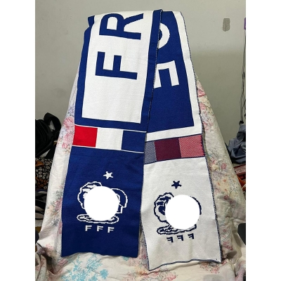 Picture of Kanbkam UAE France FFF Football Scarf   World Cup 2022France FFF Fan Scarf Muffler (France)