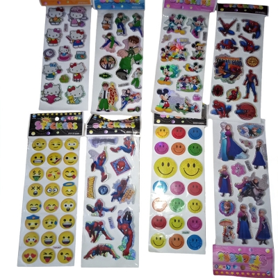 Picture of Smiley Face & Fun Stickers – Notebook Decoration | MNK SHOP (Multicolor)