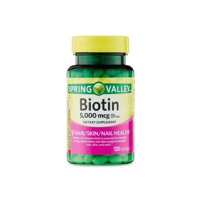 Picture of Spring Valley Biotin 5000mcg - 120 Capsules