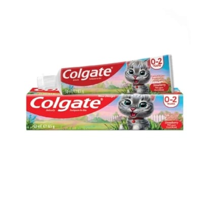 Picture of Colgate Toothpaste for Kids Strawberry Flavor (0-2 Years) 65g