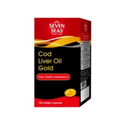 Picture of Seven Seas Cod Liver Oil Gold - 100 Capsules