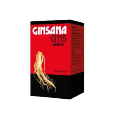 Picture of Ginsana G115 Ginseng-30 Capsules