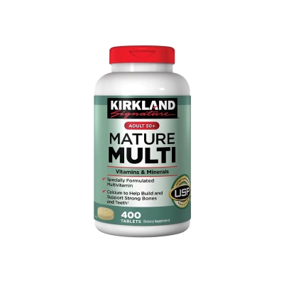 Picture of Kirkland Signature Adults 50+ Mature Multi- 400 Tablets 