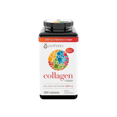 Picture of Youtheory Collagen+Biotin Skin, Hair & Nail Formula - 390 Tablets