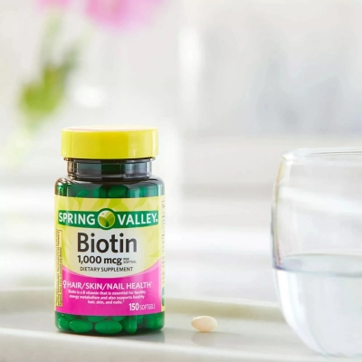 Picture of Spring Valley Biotin 1000mcg - 150 Capsules