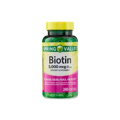 Picture of Spring Valley Biotin 5000mcg -240 Capsules