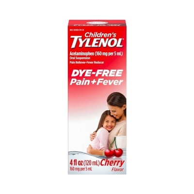 Picture of Tylenol Children's Liquid Oral Suspension Pain Reliever & Fever -120 ml