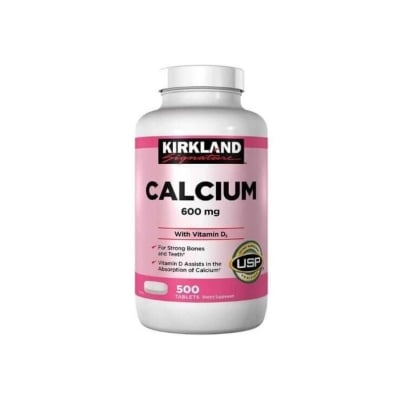 Picture of Kirkland Signature Calcium 600 mg with Vitamin D3- 500 Tablets