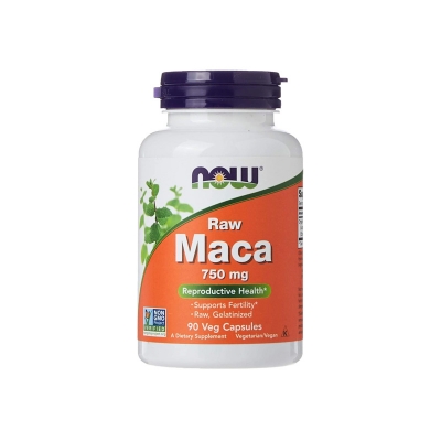 Picture of NOW Maca 750 mg Raw Reproductive Health - 90 Veg Capsules