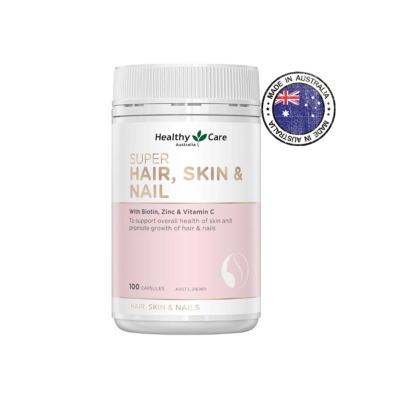 Picture of Healthy Care Super Hair, Skin and Nails - 100 Capsules