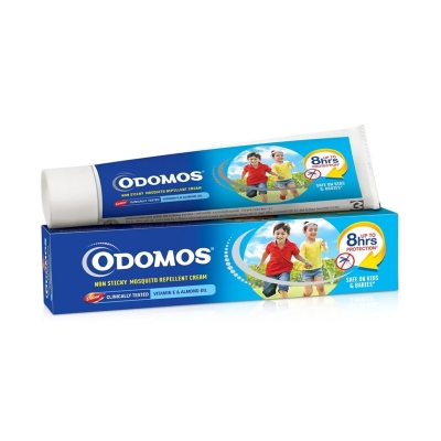 Picture of Odomos Vitamin E & Almond Oil Cream Anti Mosquito 50Gm